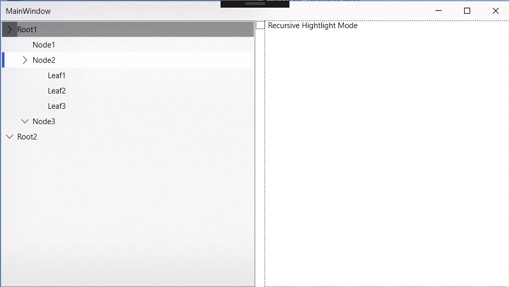 fluent-treeview-non-recursive